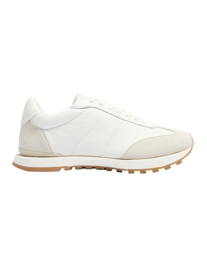 Boston Sneakers in White Glove/Suede