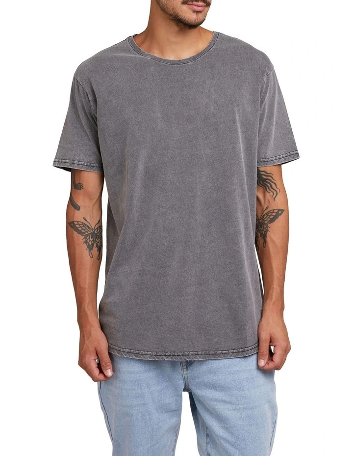 Acid Tail T-shirt in Charcoal/Lead