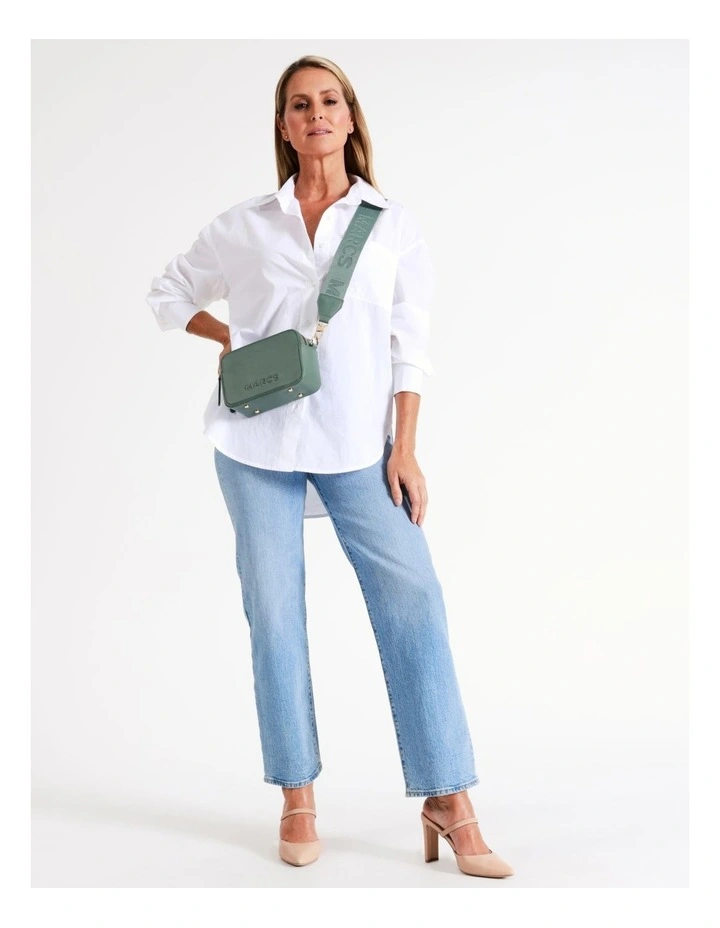 Budapest Crossbody Bag in Eucalyptus