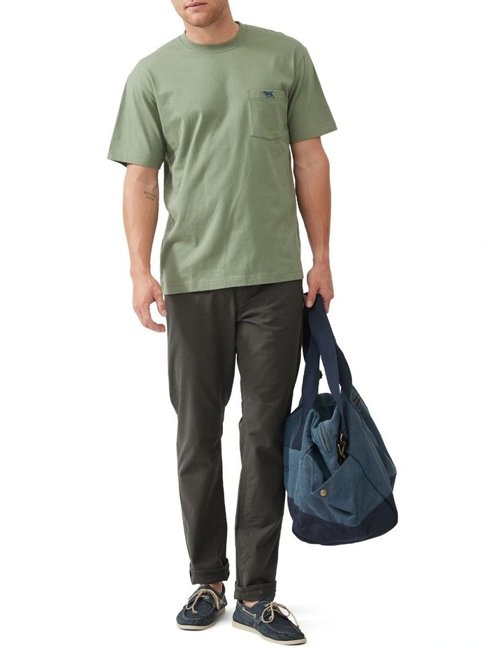 Original Fit Tee in Eucalyptus