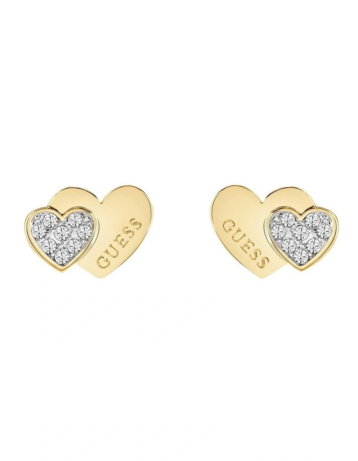 Studs Party Earrings in Gold