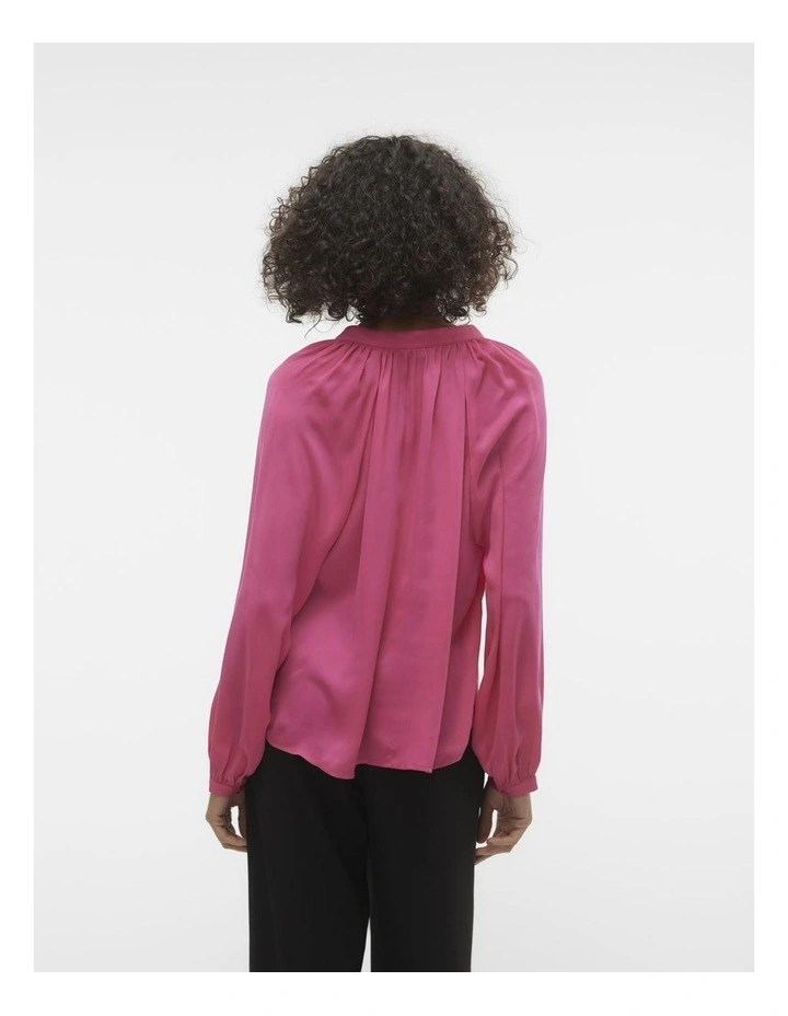 Sunny Long Sleeve Blouse in Pink