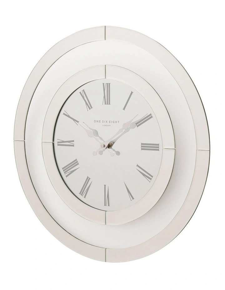 Hampton'S 50Cm Glass Wall Clock