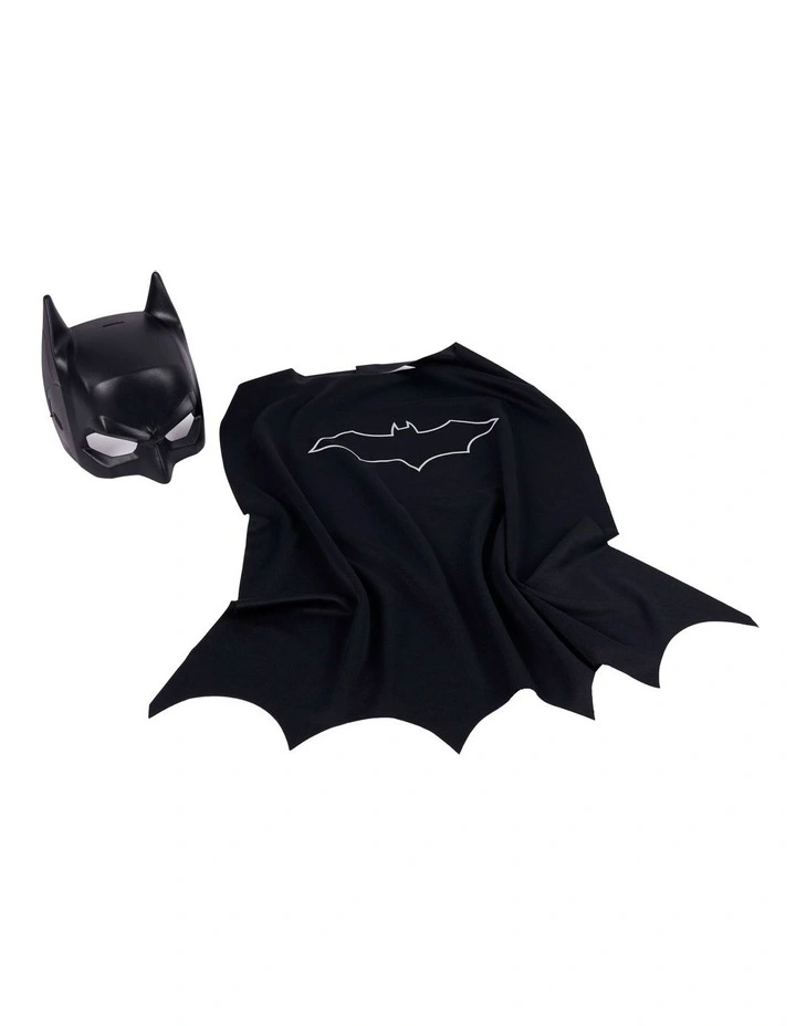 Cape and Mask Set in Black