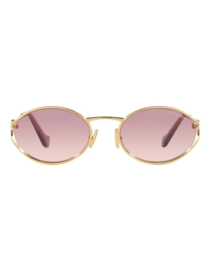 MU 52YS Sunglasses in Gold
