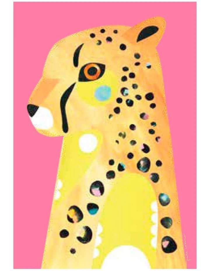 Pete Cromer Wildlife Tea Towel 50x70cm Cheetah