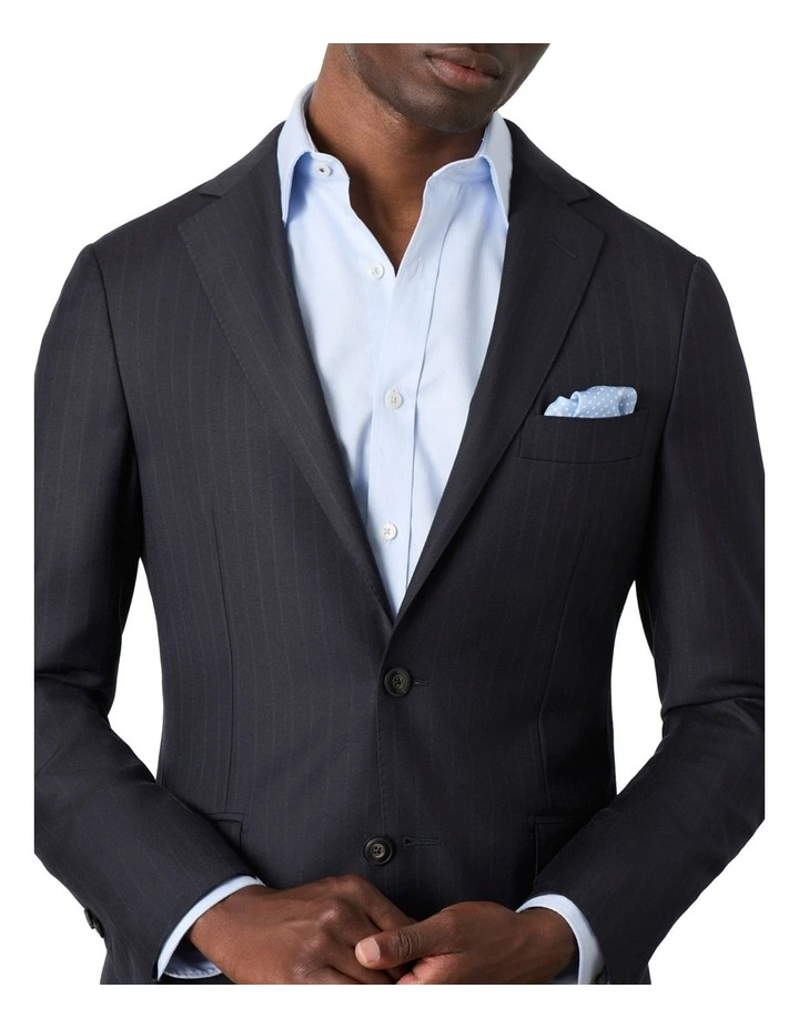 Orazio Single Breasted Jacket in Navy