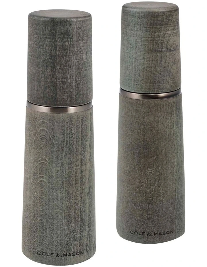 Marlow Salt And Pepper Mills Gift Set 18.5cm in Grey