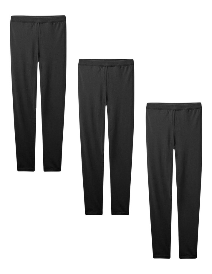 Footless Tights Stockings Pantyhose Leg Hosiery Thermal 3x in Black