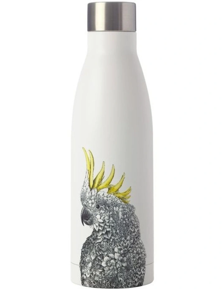 Marini Ferlazzo Cockatoo 500ml Double Wall Insulated Bottle White