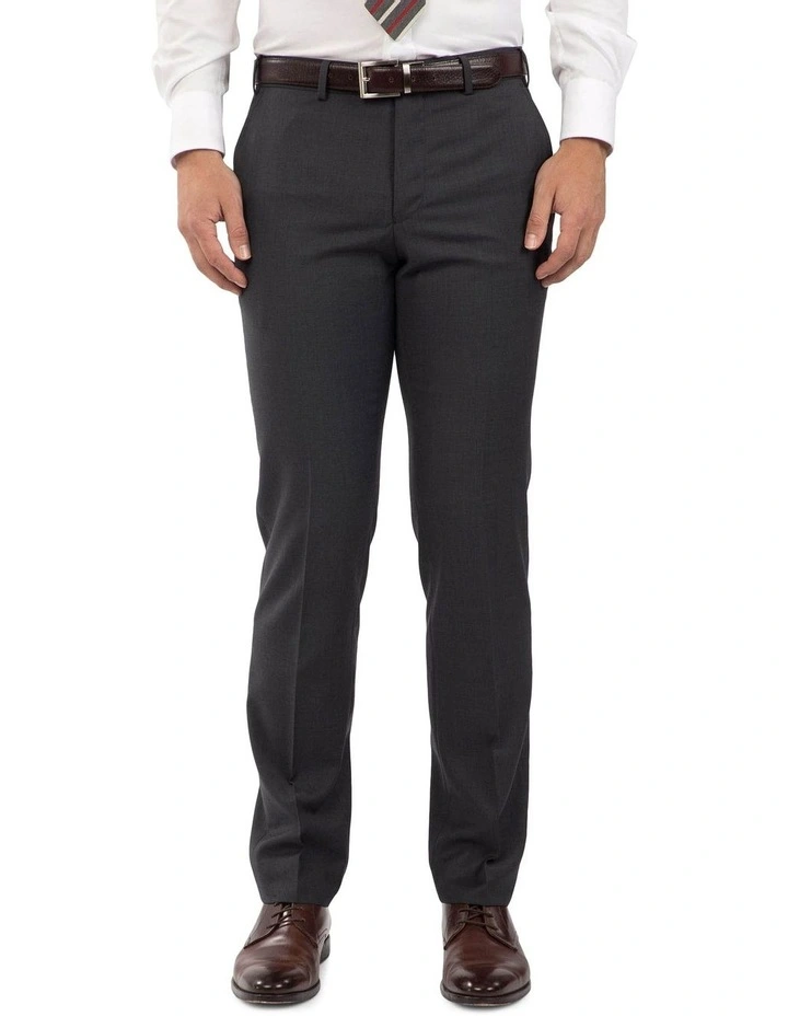 Machine Washable Charcoal Jett Trouser F2042