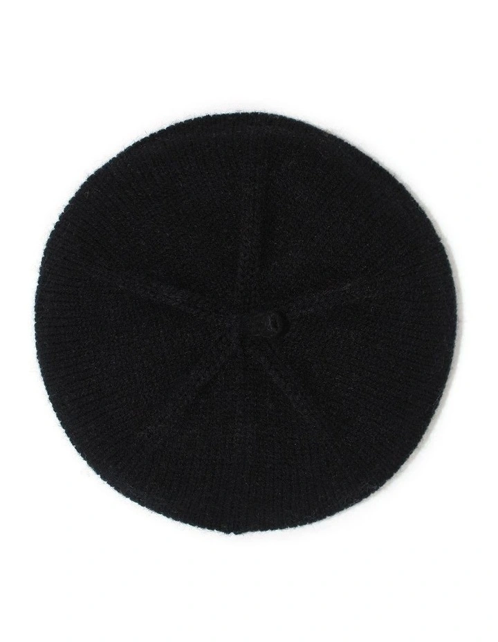 Stevie Beret in Black