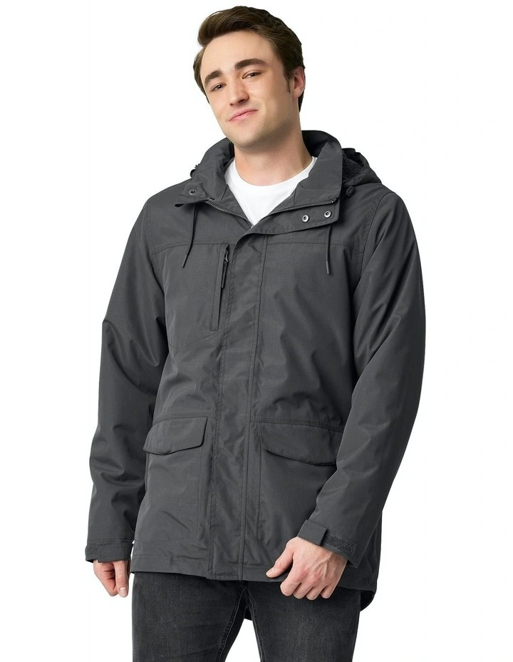 Altair Waterproof Coat in Grey