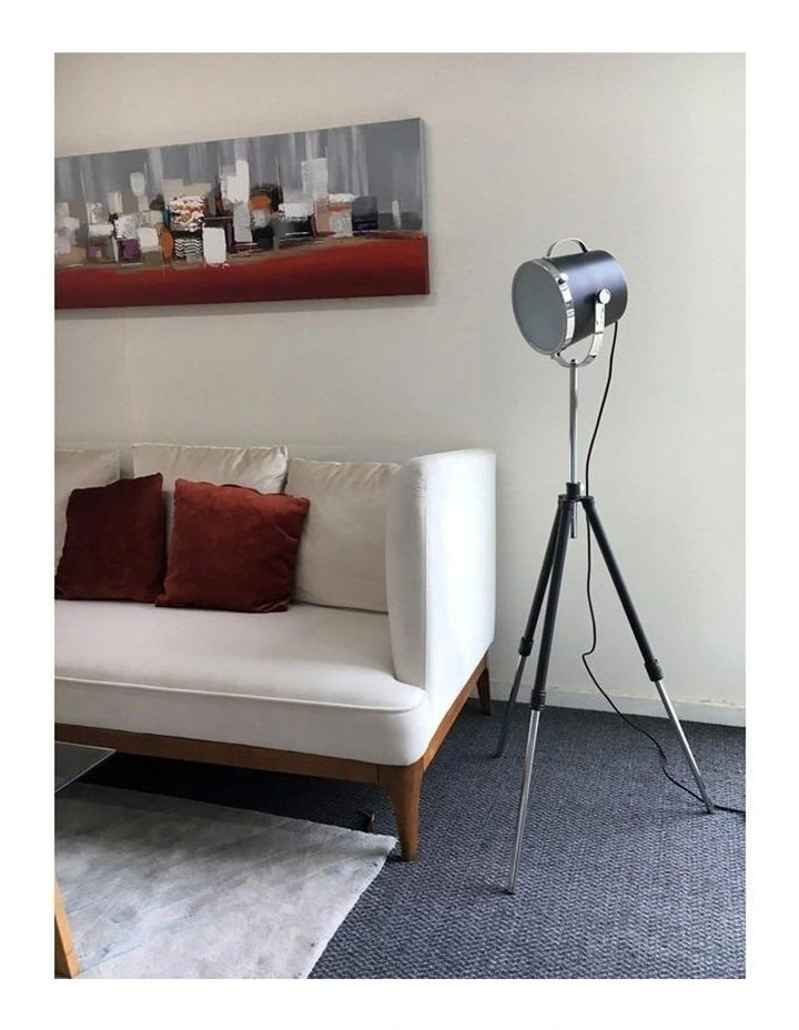 Nautical Floor Lamp Black