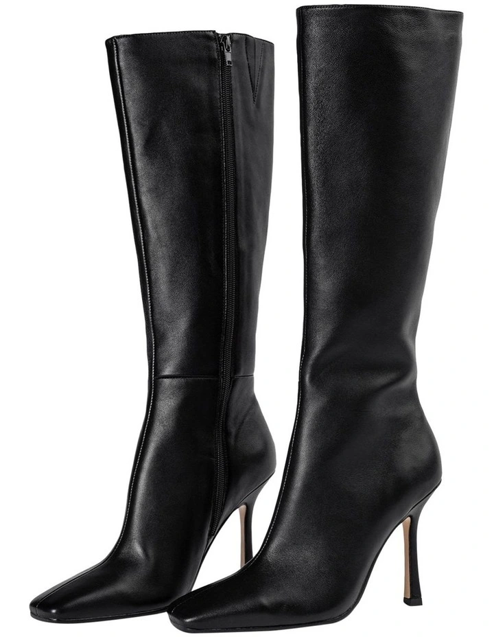Havana Black Venice Calf Boots