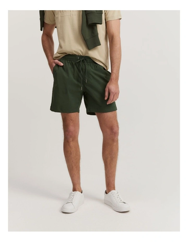 Deck Short in Eden Green
