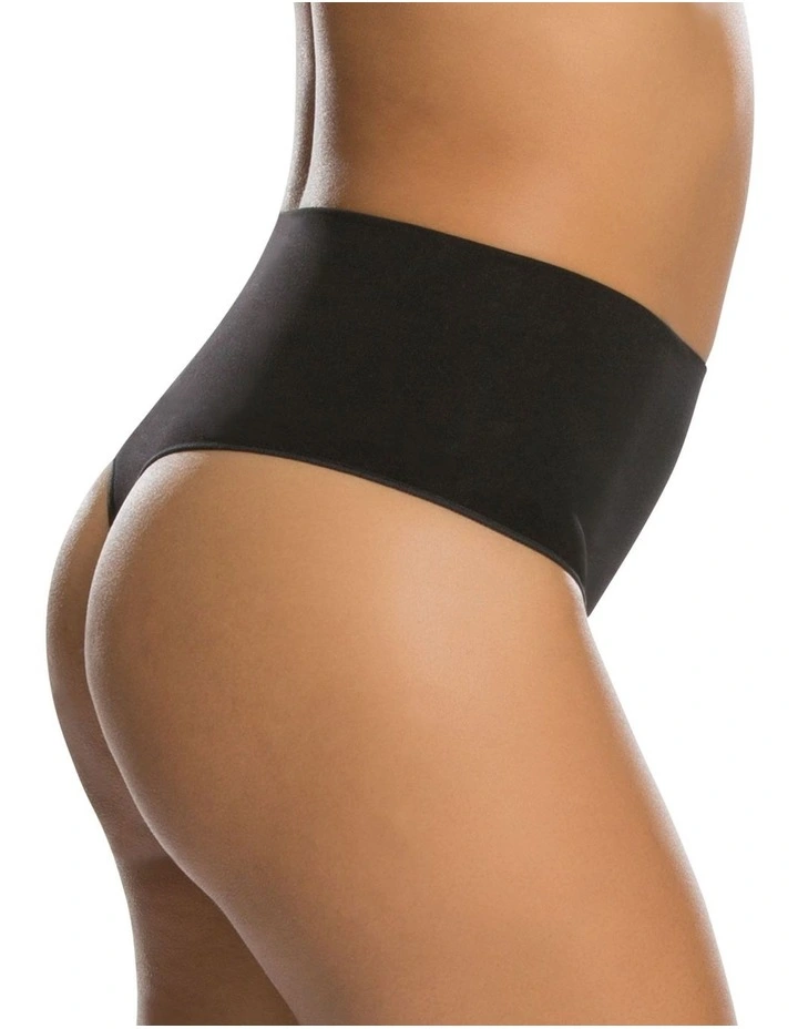 Everyday Shaping Panties Thong in Black