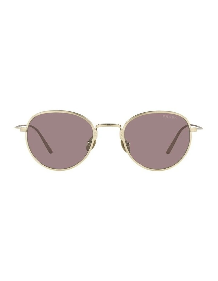 PR 53WS Gold Sunglasses