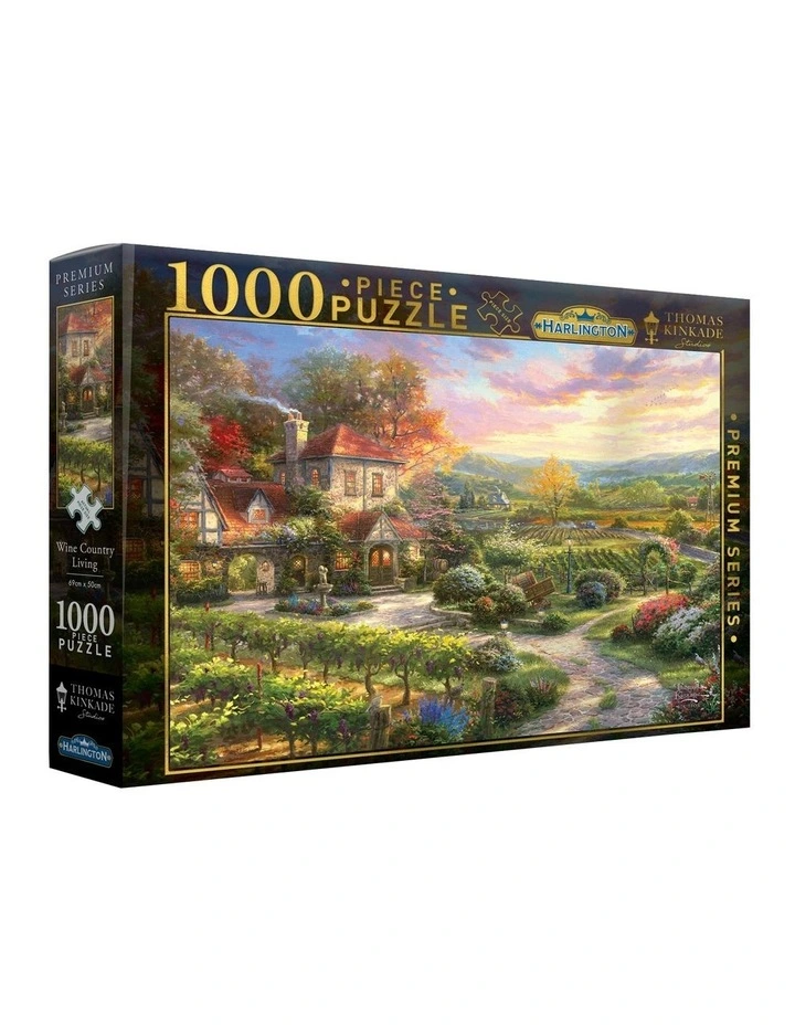 Kinkade Wine Country Living Puzzle 1000 Piece