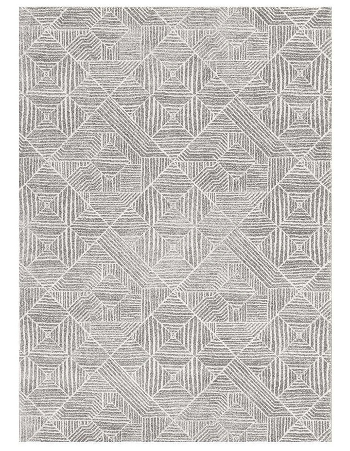 Oasis Kenza Contemporary Silver Rug