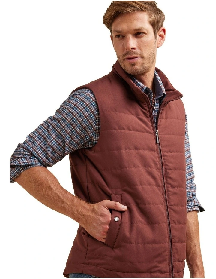 Chicago Vest in Brown