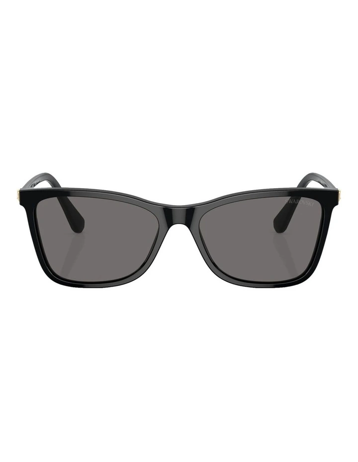 Polarised SK6004 Sunglasses in Black