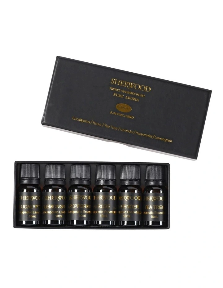 Diffuser Aromatherapy Essential Oil For Diffuser/Humidifier X 10ML 6 Pack