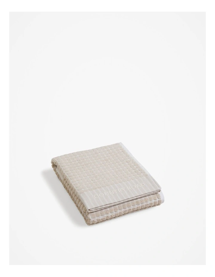 Luma Australian Cotton Hand Towel in Natural