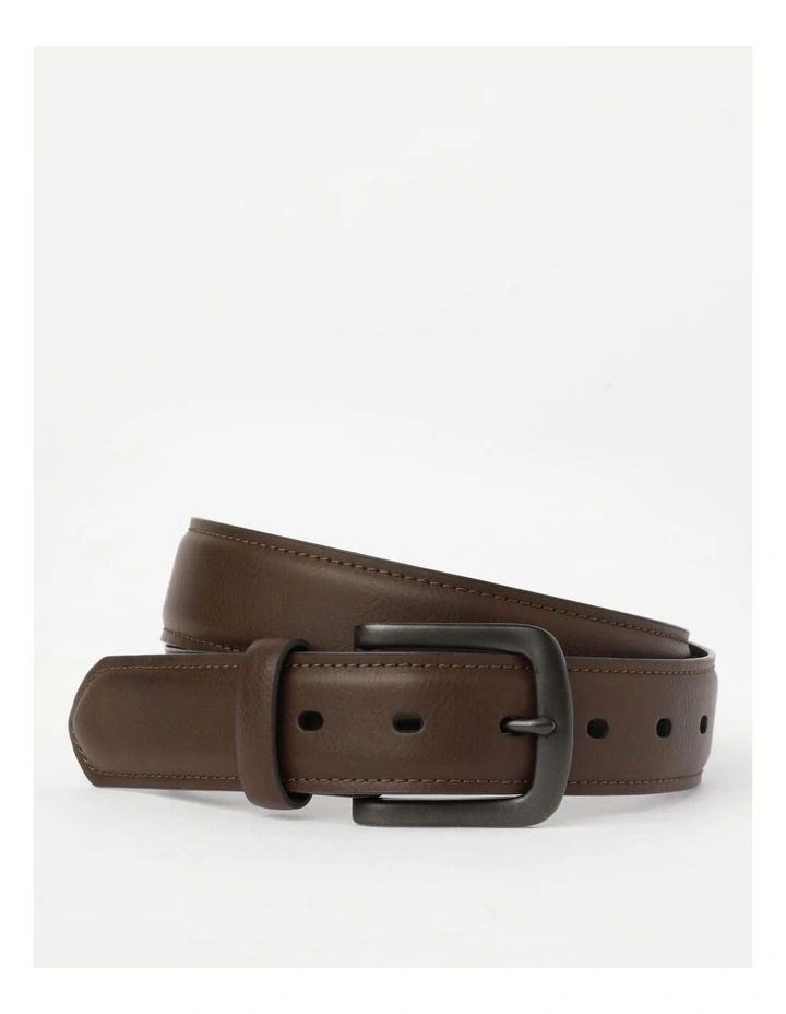 Pin Buckle Belt in Brown
