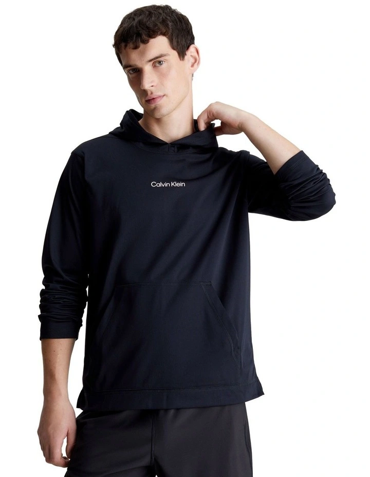Sweat Hoodie in Black Beauty