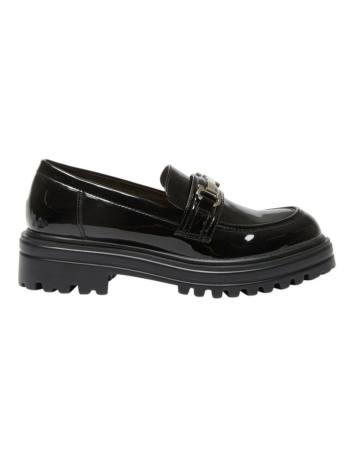Belinda Flat Loafers in Black