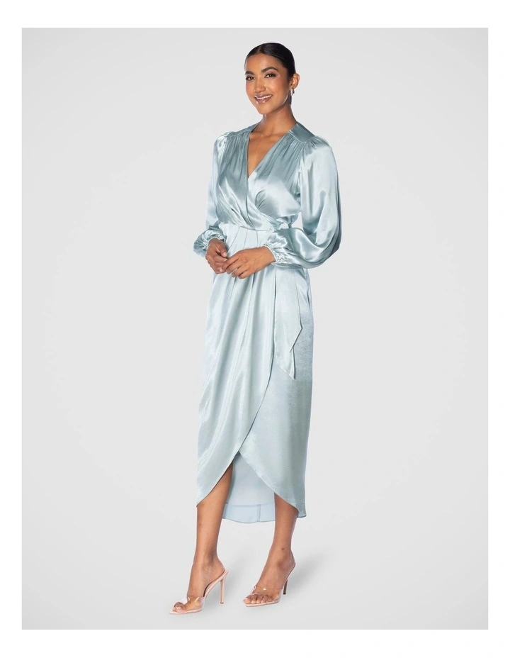 Charlisa Dress in Steel Grey