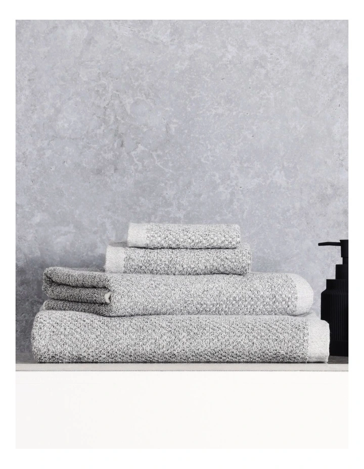Boston Towel Range in Soot Black