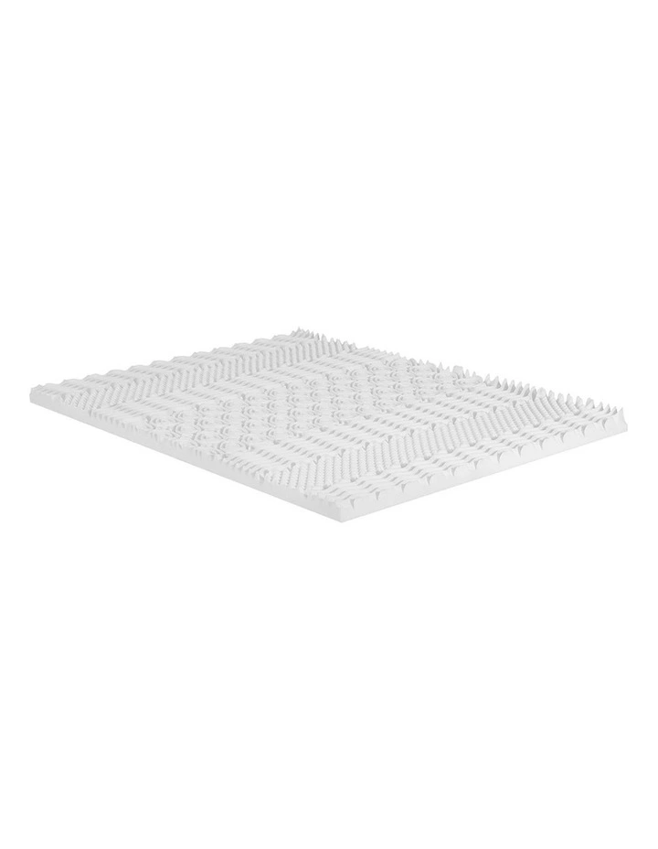 Memory Foam King Mattress Topper 8cm in White