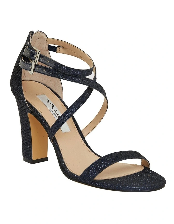 Shari Navy Luna Shine Sandals