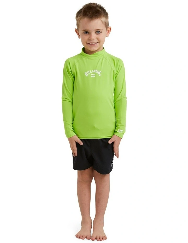 All Day Arch Rash Vest in Green
