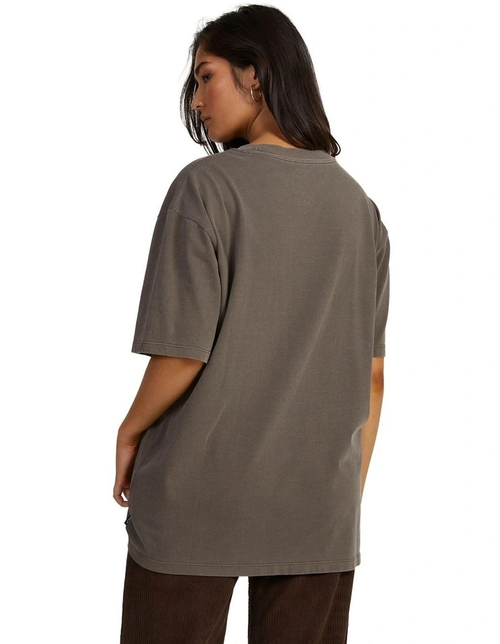 Lax Relaxed T-shirt in Brown