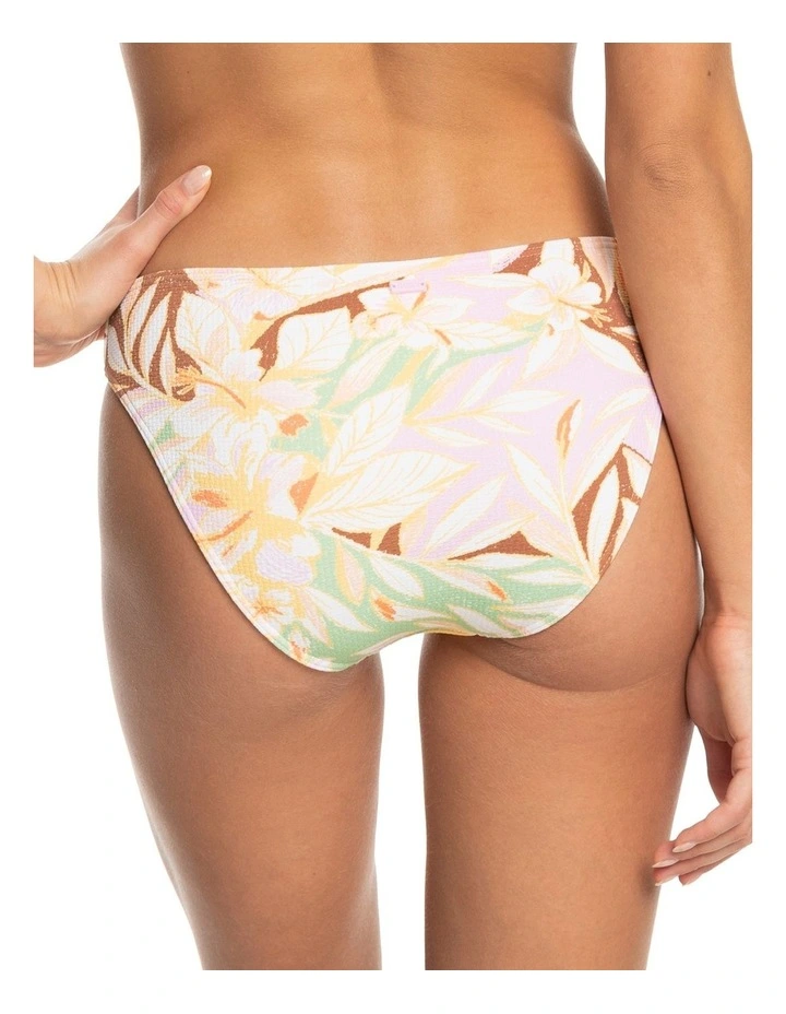 Meadow Flowers Hipster Bikini Bottoms in Quiet Green Coast 2