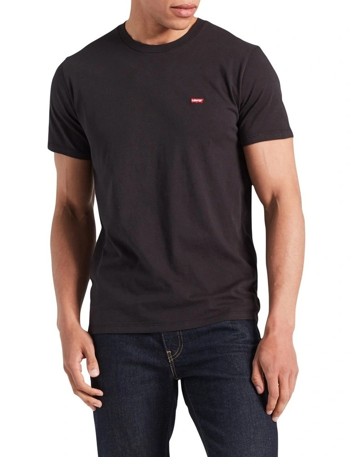 Original Housemark Logo Tee in Black