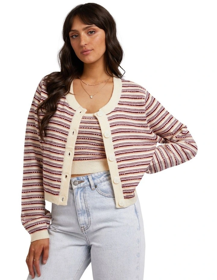 Danny Knit Cardigan in Multicoloured