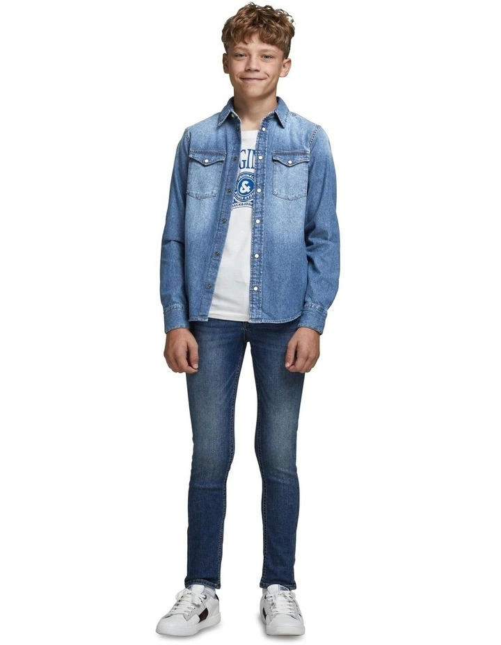 Sheridan Shirt in Blue Denim