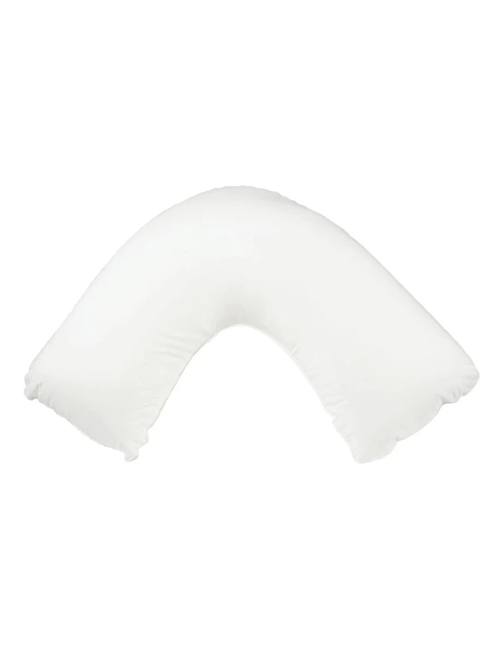Everyday V-Shape Pillow in White
