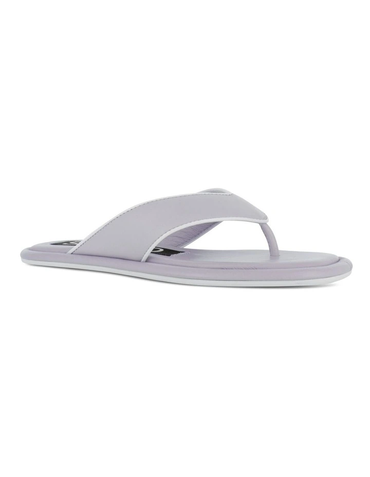 Issac Flat Sandals in Purple