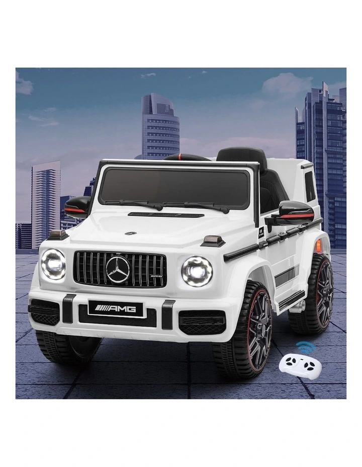 Mercedes-Benz Licensed AMG G63 Toy Cars Remote in White