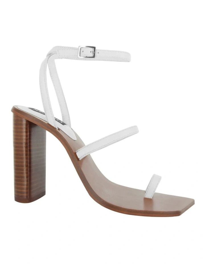 Yabba I Heeled Sandals in White