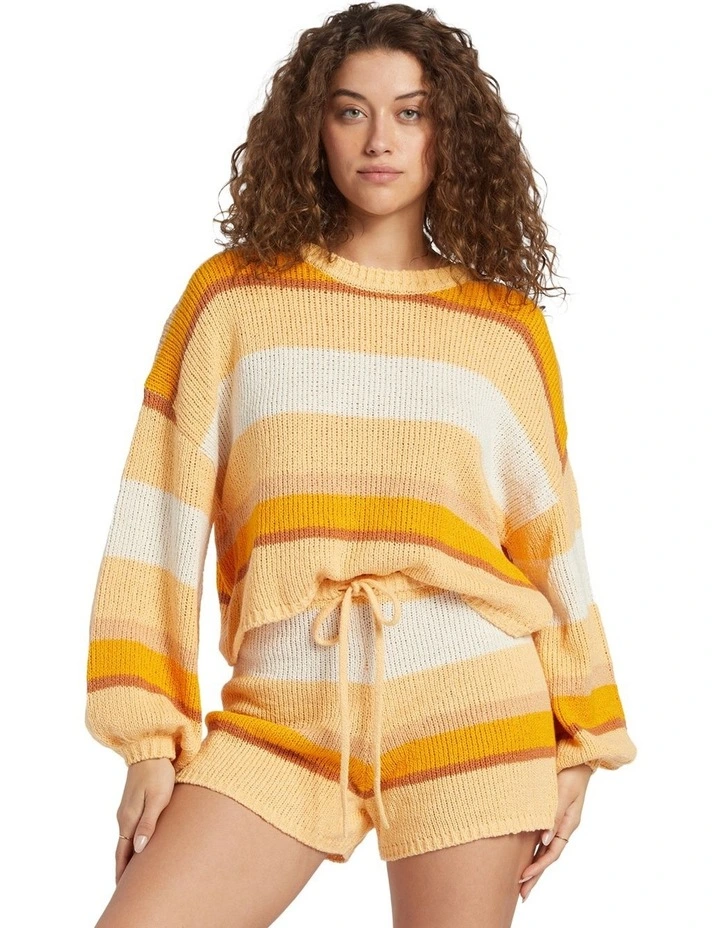 Sol Time Shorts in Citrus Glow