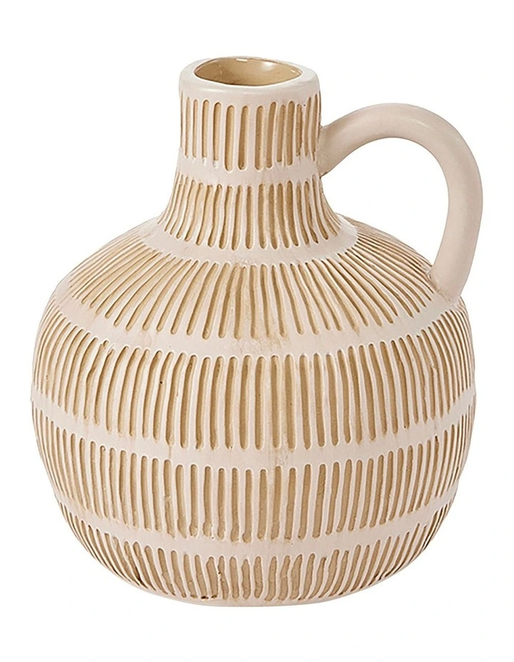 Pana Vase Small in Natural