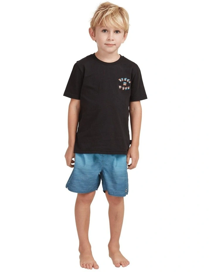 Sergio Layback Boardshorts in Light Navy
