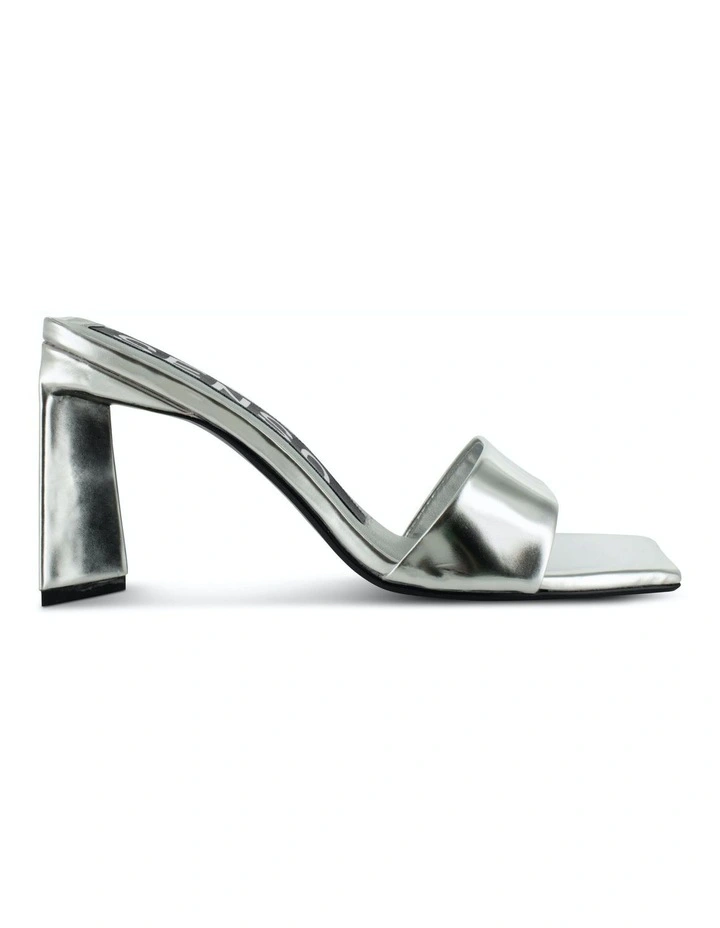 Venus I Heeled Sandals in Silver