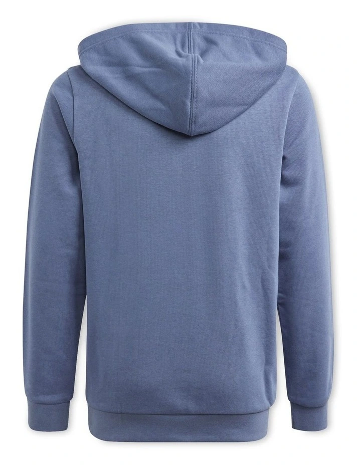 Essentials Two-Colored Big Logo Cotton Hoodie in Navy